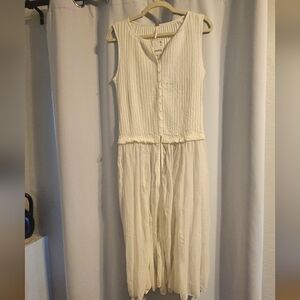 Free People Cream Maxi Dress